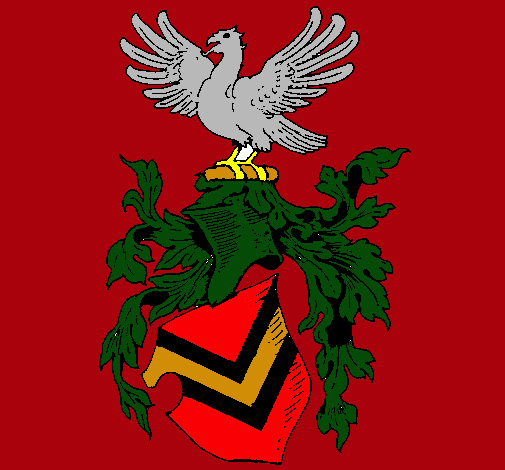 Escudo de armas y aguila 