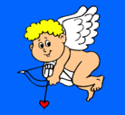 Dibujo Cupido pintado por lauraalejandra