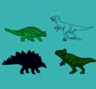 Dibujo Dinosaurios de tierra pintado por pallllllllllooooooooooooo