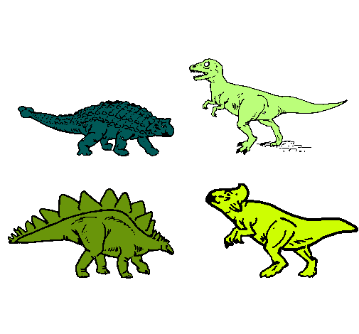 Dinosaurios de tierra