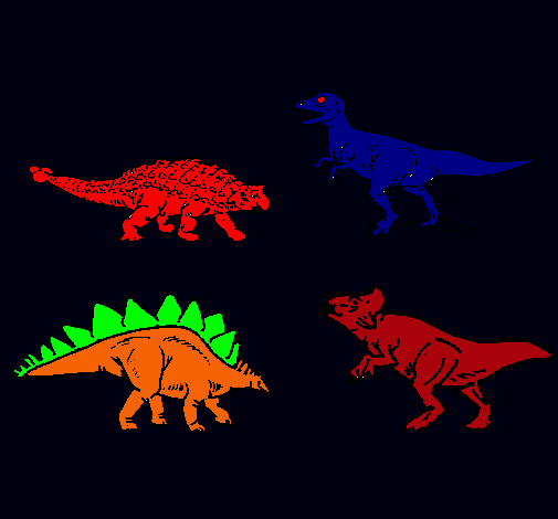 Dinosaurios de tierra