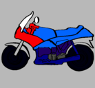 Dibujo Motocicleta pintado por sasuke