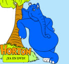 Dibujo Horton pintado por fridamonserrat