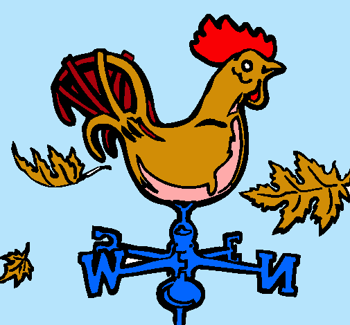 Veletas y gallo