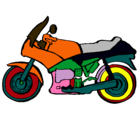 Dibujo Motocicleta pintado por marco