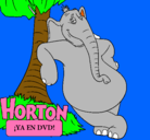 Dibujo Horton pintado por TOPI