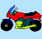 Dibujo Motocicleta pintado por emanuel