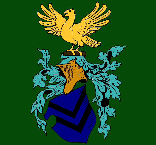 Escudo de armas y aguila 