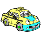 Dibujo Herbie Taxista pintado por eccvmn
