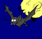 Dibujo Murciélago loco pintado por marta