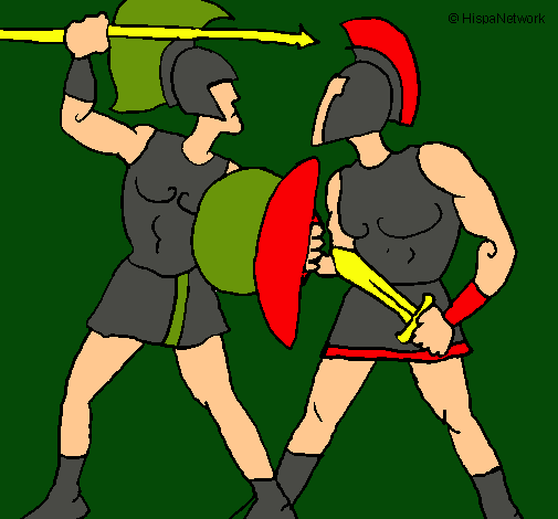 Lucha de gladiadores