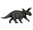 Dibujo Triceratops pintado por triseratopx