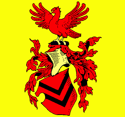 Escudo de armas y aguila 