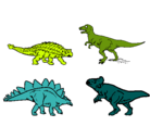 Dibujo Dinosaurios de tierra pintado por ARESYAEL