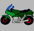 Dibujo Motocicleta pintado por gese