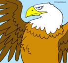 Dibujo Águila Imperial Romana pintado por saral