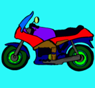 Dibujo Motocicleta pintado por demaryadan
