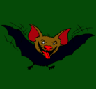 Dibujo Murciélago con la lengua fuera pintado por PABLOSANTIAGOBOO