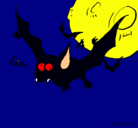 Dibujo Murciélago loco pintado por fredi
