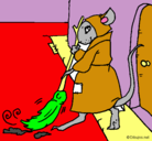 Dibujo La ratita presumida 1 pintado por mago
