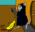 Dibujo La ratita presumida 1 pintado por Ari