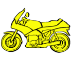 Dibujo Motocicleta pintado por vanessa