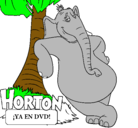 Dibujo Horton pintado por nikicolor