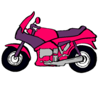 Dibujo Motocicleta pintado por Adrian