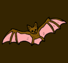 Dibujo Murciélago volando pintado por josealejandro