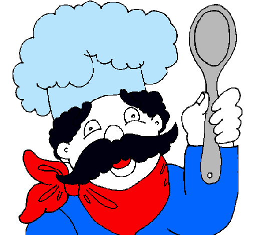 Chef con bigote