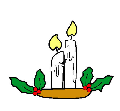 Velas de navidad