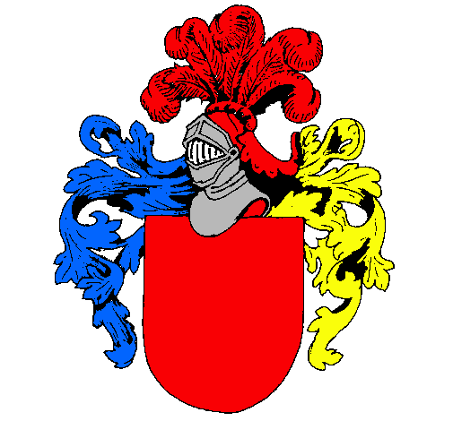 Escudo de armas y casco