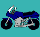 Dibujo Motocicleta pintado por aidadf