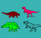 Dibujo Dinosaurios de tierra pintado por DeMauricio