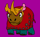 Dibujo Rinoceronte pintado por JOAN1