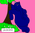 Dibujo Horton pintado por nohemi