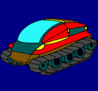 Dibujo Nave tanque pintado por joseangel