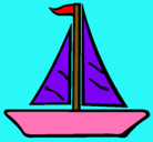 Dibujo Barco velero pintado por MARLENES.S