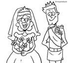 Dibujo Boda real pintado por ari55