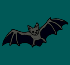 Dibujo Murciélago volando pintado por ivan