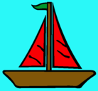 Dibujo Barco velero pintado por maximo
