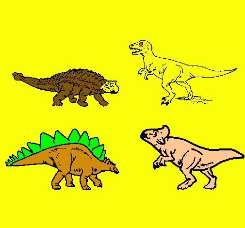 Dinosaurios de tierra