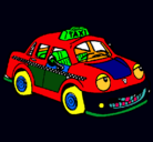 Dibujo Herbie Taxista pintado por PABLO
