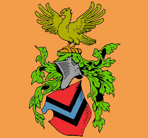 Escudo de armas y aguila 