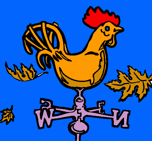 Veletas y gallo