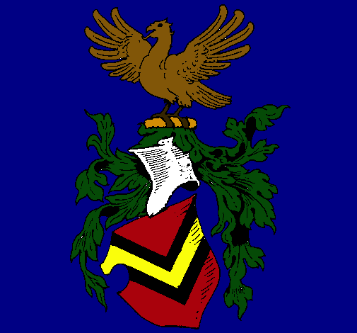 Escudo de armas y aguila 