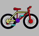 Dibujo Bicicleta pintado por hugo