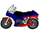 Dibujo Motocicleta pintado por sergio