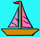 Dibujo Barco velero pintado por carmen