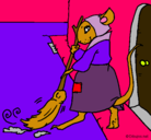 Dibujo La ratita presumida 1 pintado por KENCHUS
